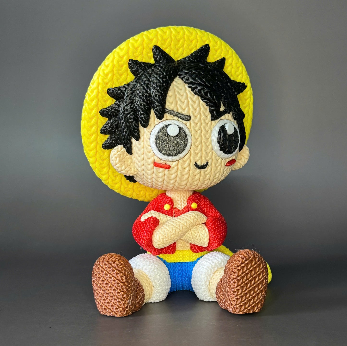 Luffy Knitted 3D