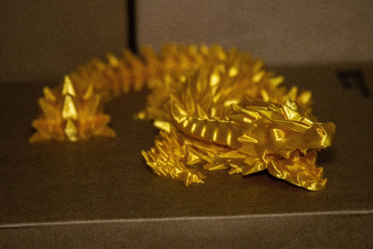 Dragão Dourado 3D
