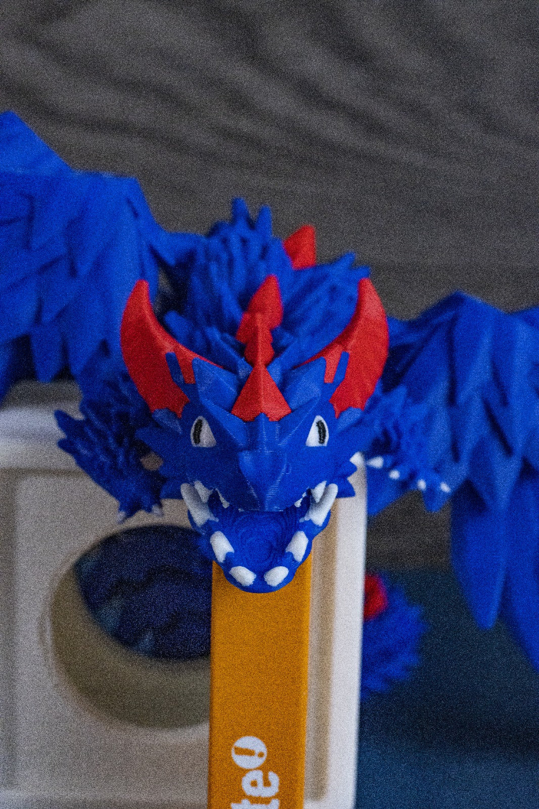 Dragão Articulado com Asas 3D