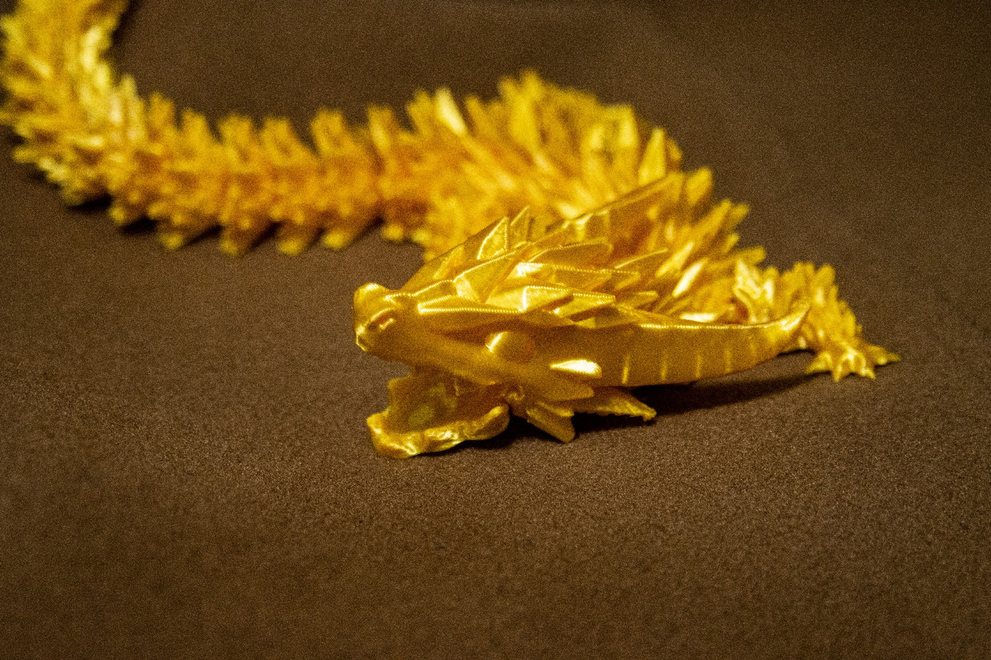 Dragão Dourado 3D