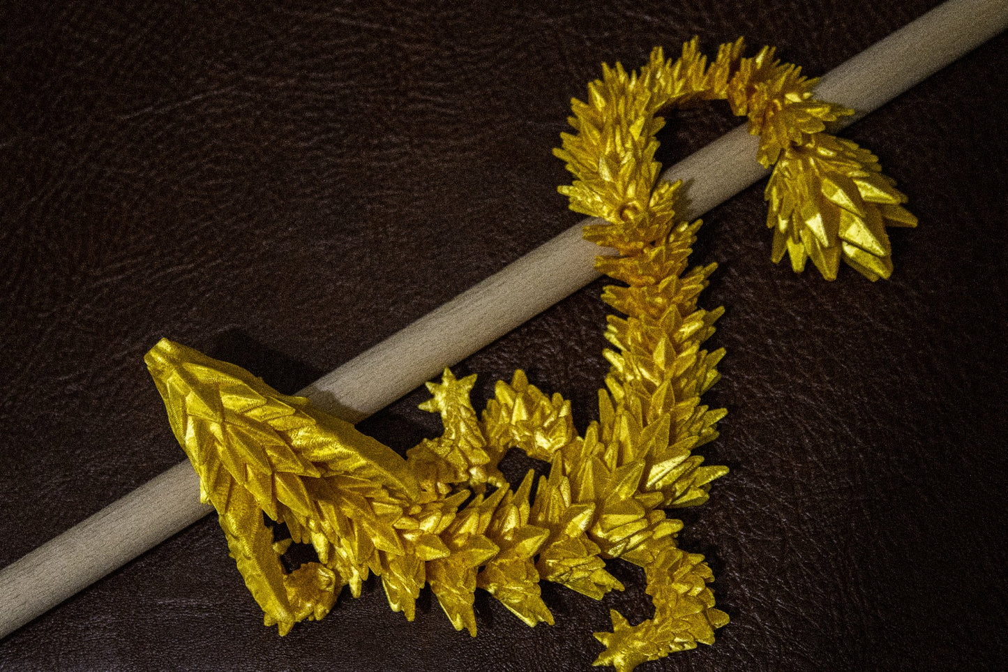 Dragão Dourado 3D