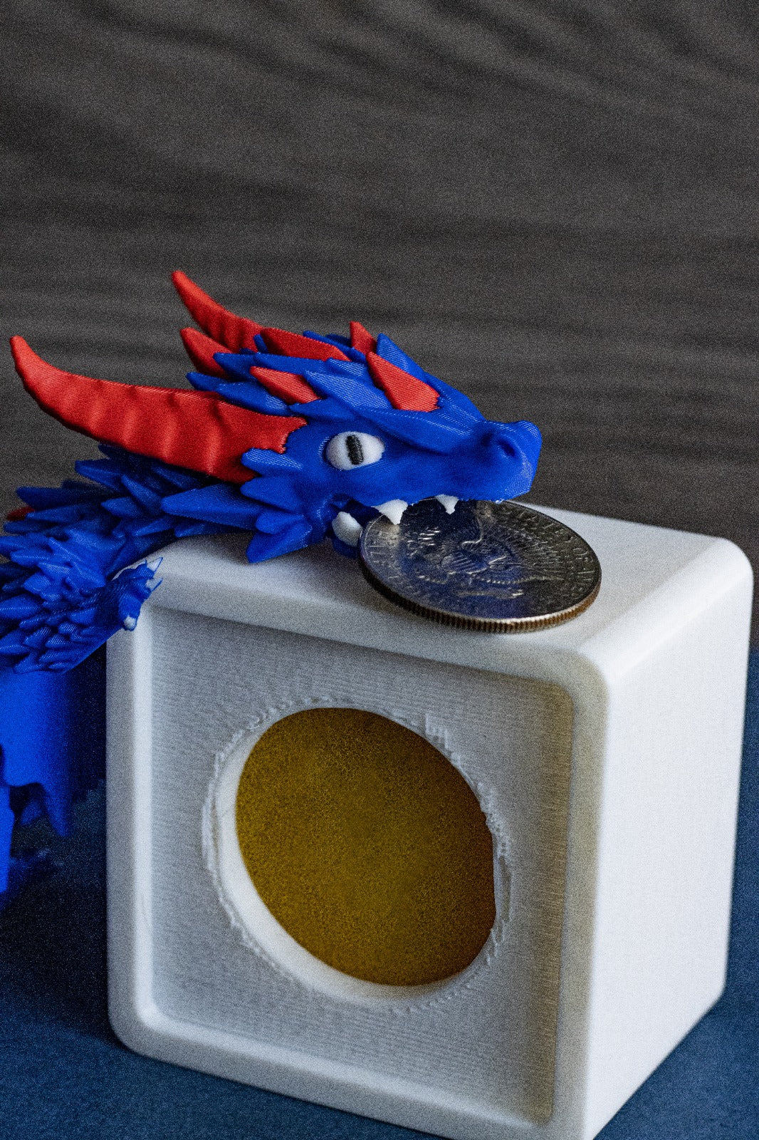Dragão Articulado com Asas 3D