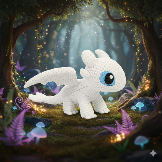 Light Fury Knitted 3D