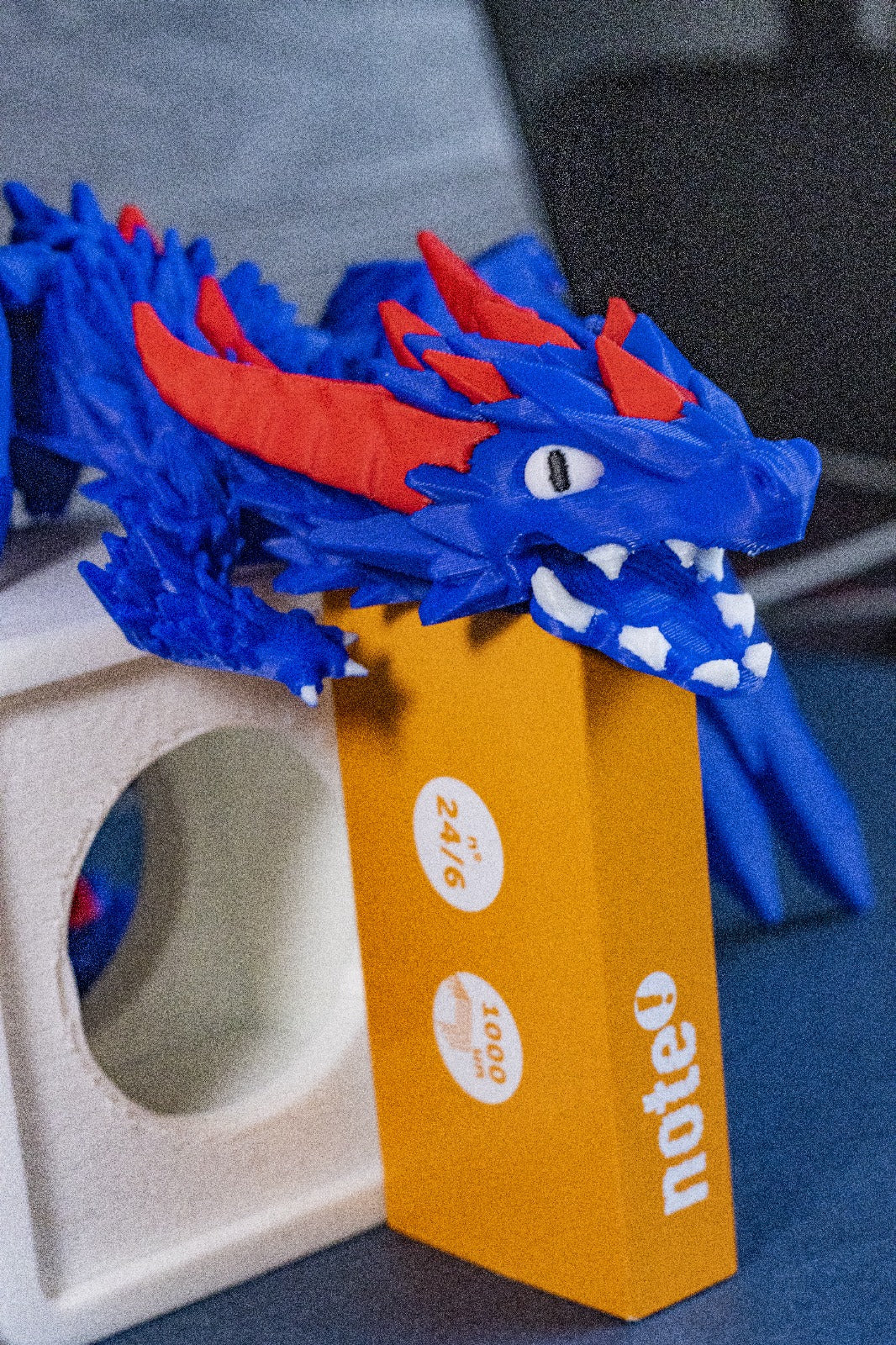 Dragão Articulado com Asas 3D