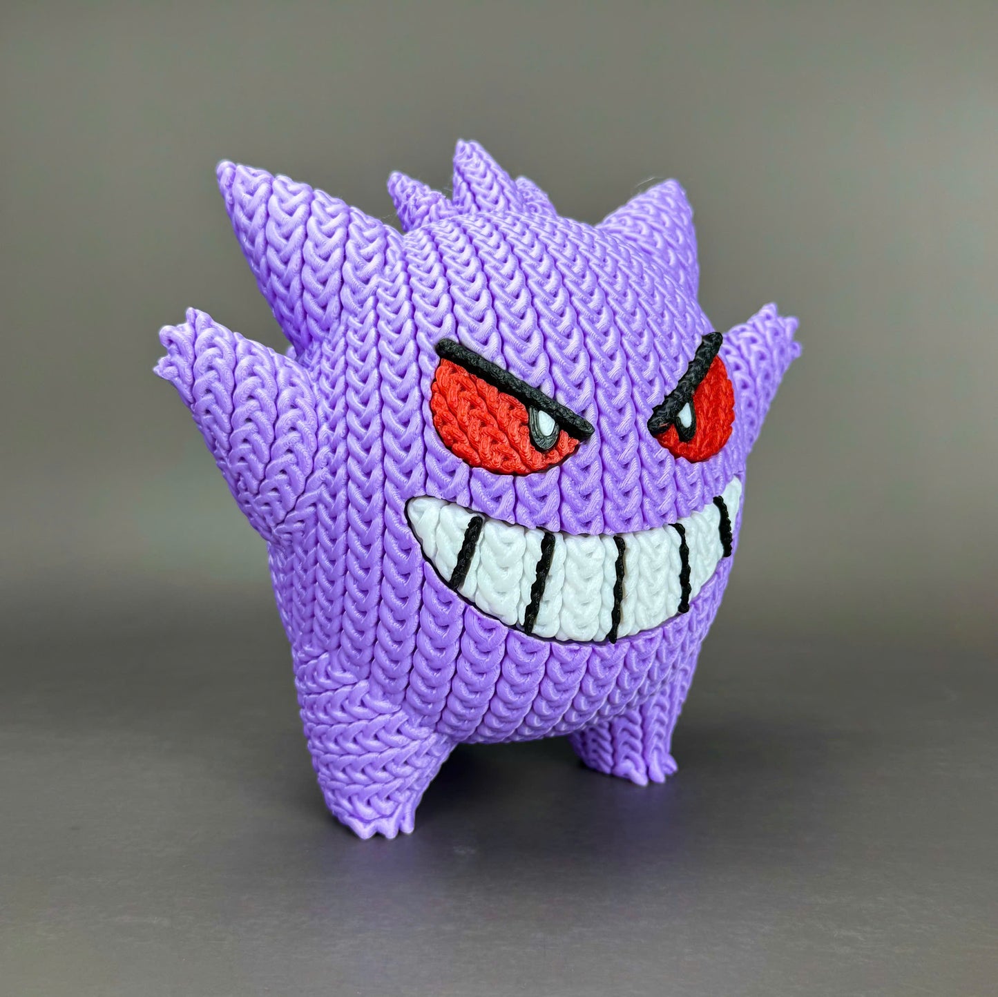 Gengar Knitted 3D