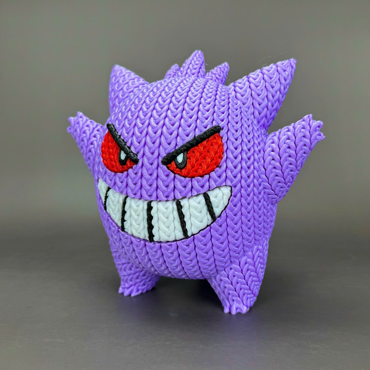 Gengar Knitted 3D