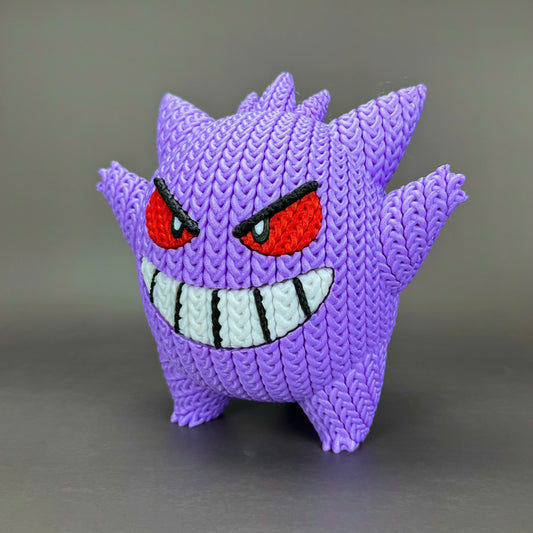 Gengar Knitted 3D