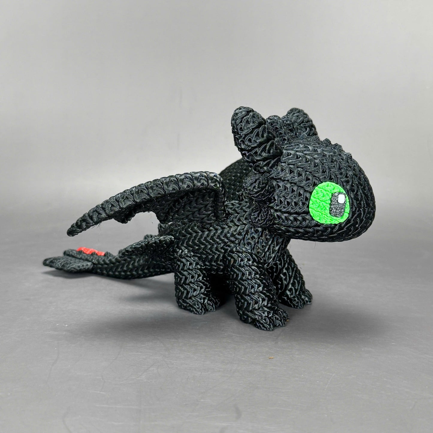 Toothless Knitted 3D